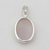 925 Sterling Silver Titanium Druzy Pendants