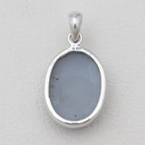 925 Sterling Silver Titanium Druzy Pendants