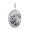 Dendritic Opal Silver Pendant