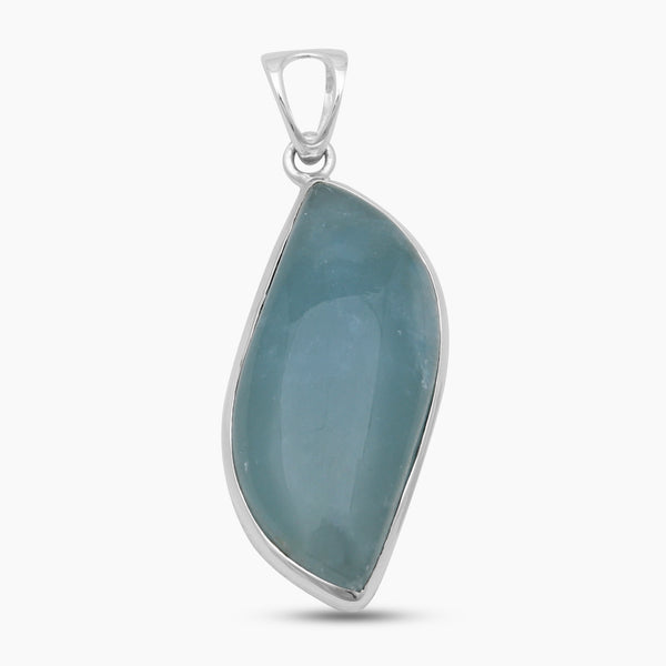 Handmade Aquamarine Silver Pendants