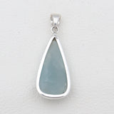 925 Sterling Silver Aquamarine Pendants