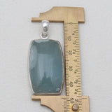 Aquamarine Silver Pendants