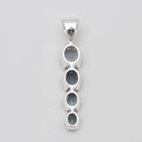 925 Sterling Silver Mystic Quartz Pendants