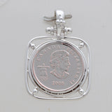 925 Sterling Silver Coin Pendants