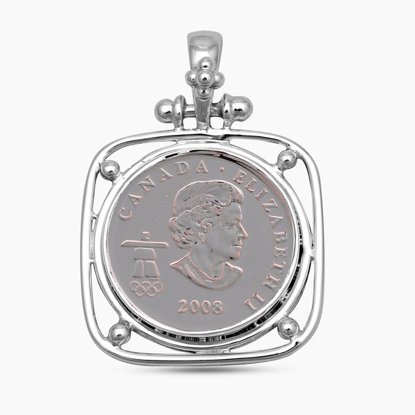 925 Sterling Silver Coin Pendants