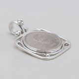 925 Sterling Silver Coin Pendants