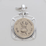 925 Sterling Silver Coin Pendants