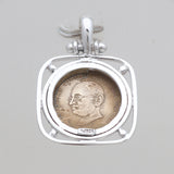 925 Sterling Silver Coin Pendants