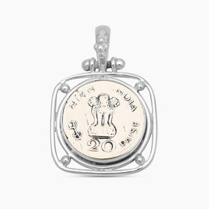 925 Sterling Silver Coin Pendants