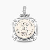 925 Sterling Silver Coin Pendants