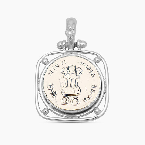 925 Sterling Silver Coin Pendants