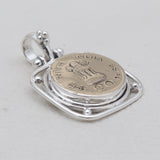 925 Sterling Silver Coin Pendants
