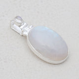 Rainbow Calsilica 925 Silver Pendants