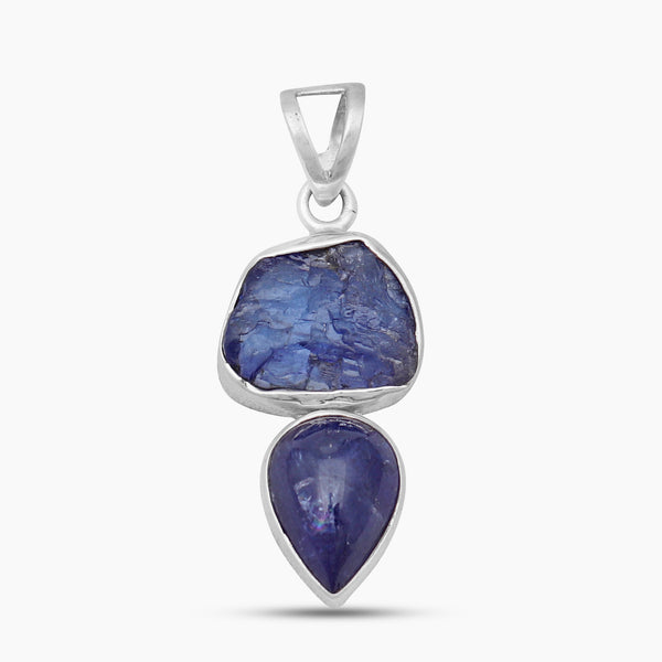 Tanzanite Silver Pendants
