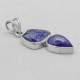 Tanzanite Silver Pendants