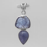 Tanzanite Silver Pendants