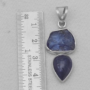 Tanzanite Silver Pendants