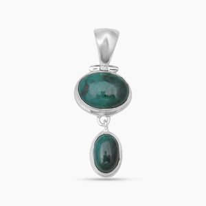 925 Sterling Silver Chrysocolla Pendants
