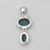 925 Sterling Silver Chrysocolla Pendants
