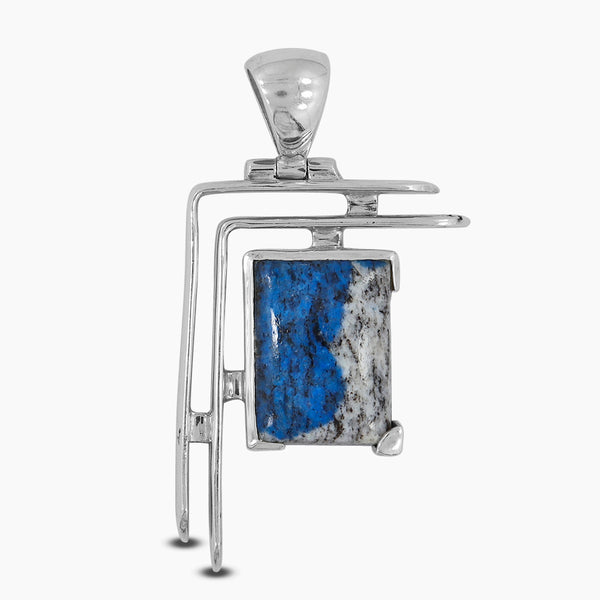 925 Sterling Silver K2 Jasper Pendants