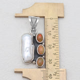 925 Sterling Silver Fresh Water Pearl Pendants