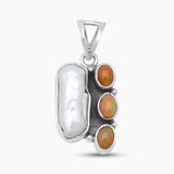 925 Sterling Silver Fresh Water Pearl Pendants