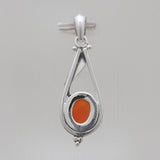 Blue Larimar Silver Pendants