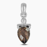 Natural Black Onyx Silver Pendants