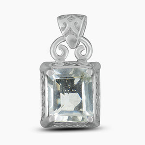 925 Sterling Silver Crystal Pendants