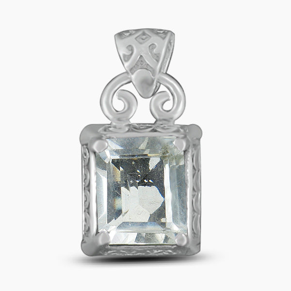 925 Sterling Silver Crystal Pendants