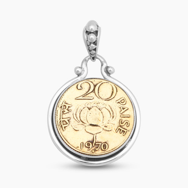 925 Sterling Silver Coin Pendants