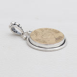 925 Sterling Silver Coin Pendants