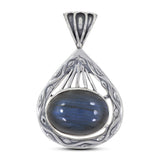 Natural Labradorite Gemstone Pendant