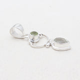 925 Sterling Silver Peridot Pendants