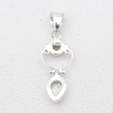 925 Sterling Silver Peridot Pendants