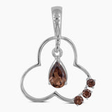 925 Sterling Silver Garnet Pendants
