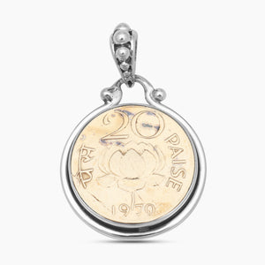 925 Sterling Silver Coin Pendants