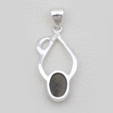 925 Sterling Silver Labradorite Pendants