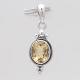 925 Sterling Silver Blue Topaz Pendants
