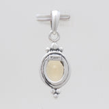 925 Sterling Silver Blue Topaz Pendants