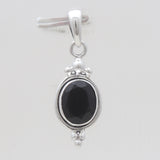925 Sterling Silver Blue Topaz Pendants