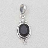 925 Sterling Silver Blue Topaz Pendants