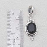 925 Sterling Silver Blue Topaz Pendants