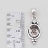 925 Sterling Silver Blue Topaz Pendants