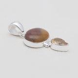 Mookaite & Citrine Silver Pendants