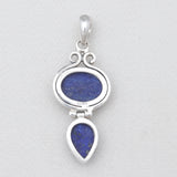 925 Sterling Silver Lapis Lazuli Pendants
