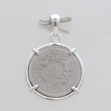 925 Sterling Silver Coin Pendants