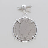925 Sterling Silver Coin Pendants