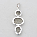 925 Sterling Silver Pyrite Pendants