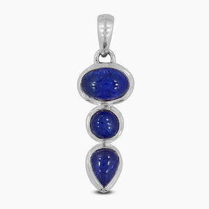 925 Sterling Silver Tanzanite Pendants